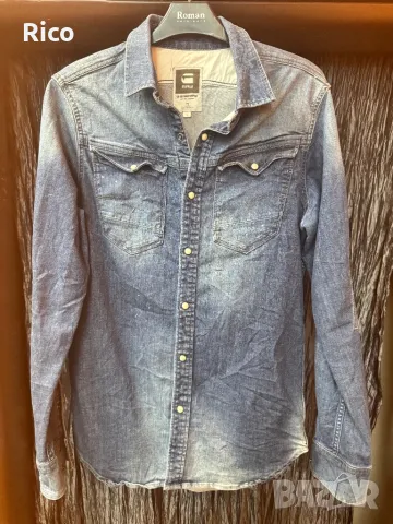 G-Star Оригинална Риза, снимка 4 - Ризи - 49748349