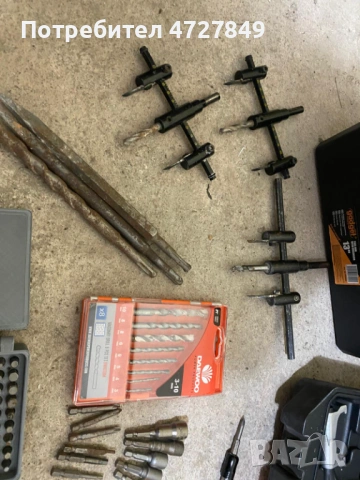 Спешно! Разнообразни свредла (бургии) – За метал, дърво и бетон, снимка 3 - Други инструменти - 53377488