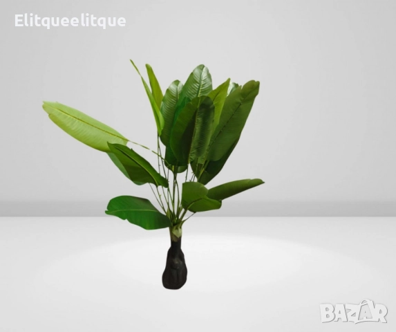 Изкуствено тропическо растение, 1 метър, снимка 4 - Други стоки за дома - 52187271