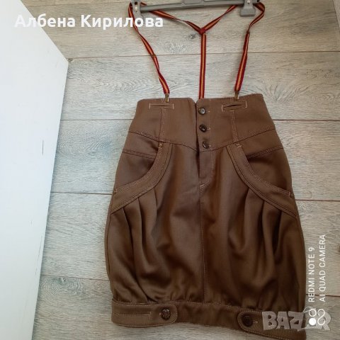 Guess пола с тиранти, 24 р-р, снимка 5 - Поли - 32565683