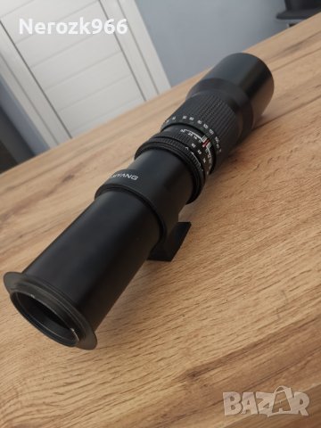 Обектив Samyang 500mm f/8 Preset Telephoto , снимка 2 - Обективи и филтри - 36842248