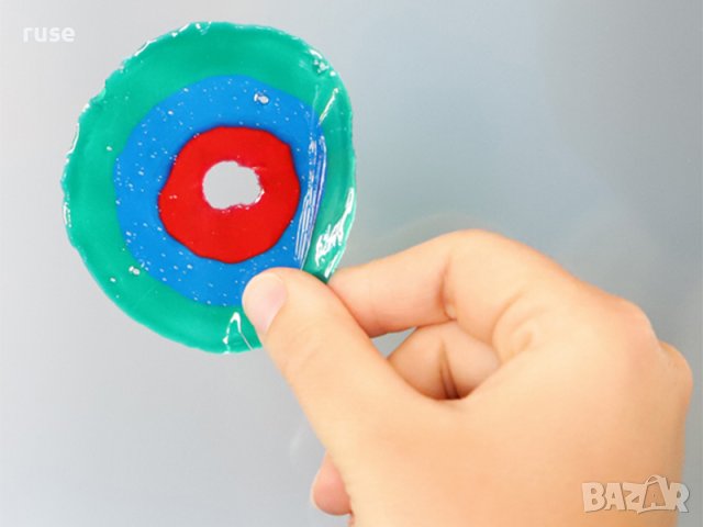 НОВИ! Боя за стъкло с шаблони Primo 6 цвята 75 мл, снимка 5 - Други - 40836497