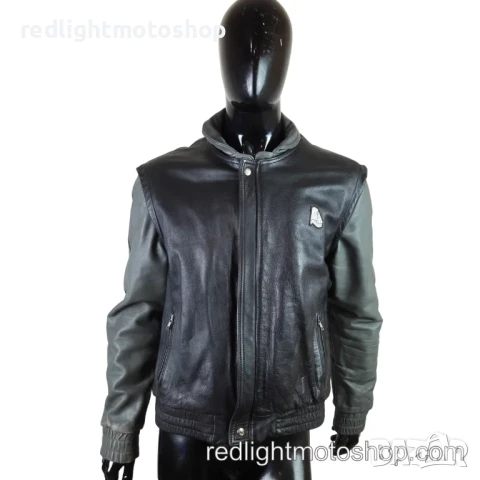 📌 5295 Krawehl Мъжко кожено мото яке | Размер 56 | 100 лв