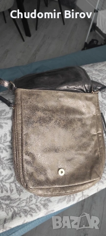 Кожена дамска чанта