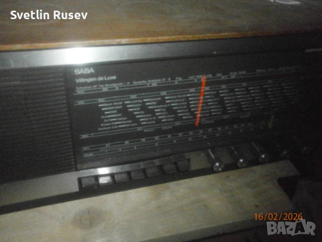 лампово радио, снимка 2 - Антикварни и старинни предмети - 53496049