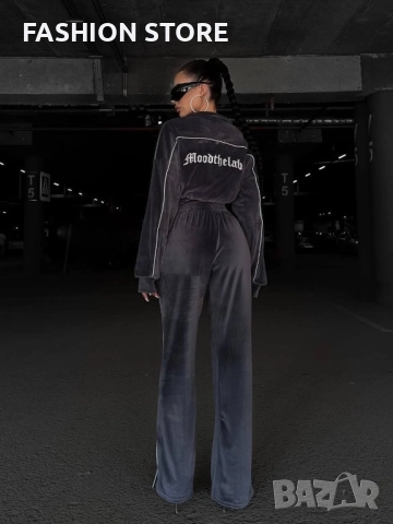 Кадифен екип MOOD GRAFITTI, снимка 2 - Спортни екипи - 51744558