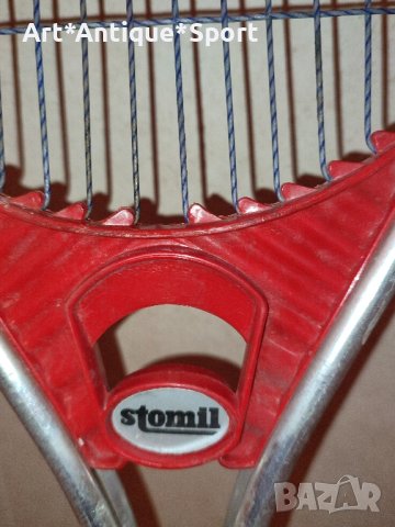 Антикварна Ракета за тенис Stomil, снимка 2 - Тенис - 43856341