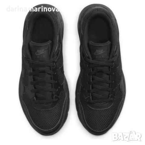 Нови размер 38 черни унисекс маратонки Nike Air Max от Sportsdirect черни маратонки Найк Еър Макс, снимка 5 - Дамски ежедневни обувки - 47191472