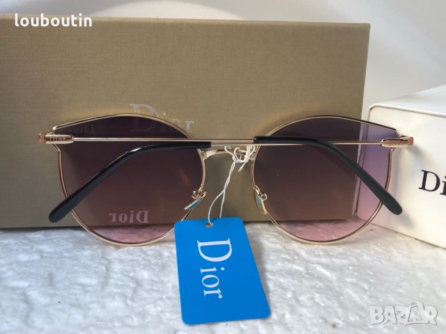 DIOR 2021 слънчеви очила тип котка UV 400 защита с лого, снимка 8 - Слънчеви и диоптрични очила - 33570206
