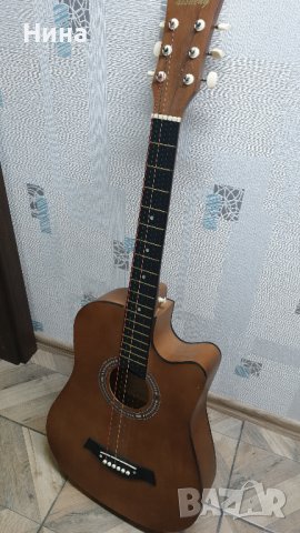 aкустична китара  "аisheng" с вграден еквилайзер, снимка 2 - Китари - 37635118