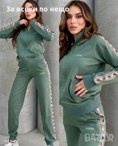 Guess Дамски Спортен Комплект🔝Дамски Спортен Екип Гес - 4 Налични Цвята VL-158, снимка 4 - Спортни екипи - 52212407