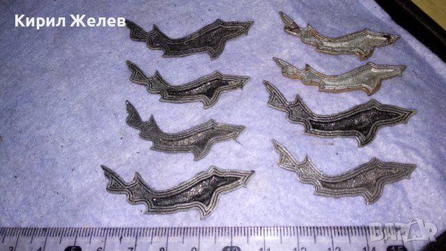 Лот 8 ФИГУРАЛНИ МЕТАЛНИ АРТ АПЛИКАЦИИ РИБА ЩУКА Подходящи и за ХЕНД-МЕЙД УКРАСА БИЖУТА и Друго 34234, снимка 2 - Други ценни предмети - 39062034