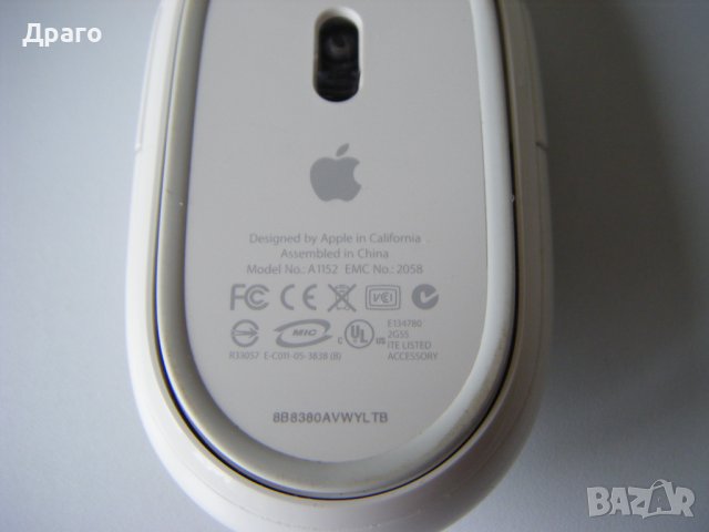 Mишка Apple A 1152, снимка 3 - Клавиатури и мишки - 39863697