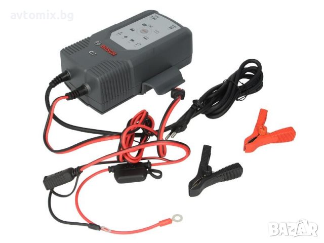 ЗАРЯДНО ЗА АКУМУЛАТОР, BOSCH, C7, 12V / 24V, снимка 3 - Аксесоари и консумативи - 38554798