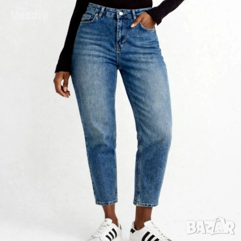 Сини дамски дънки