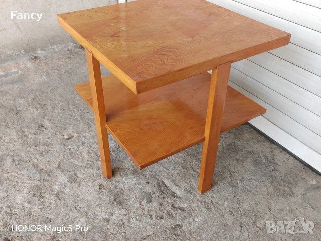 Стара масичка 63/63 см, снимка 8 - Антикварни и старинни предмети - 53526717