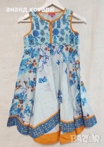 Леко лятно туника на индийската марка BIBA, снимка 1 - Детски Блузи и туники - 28346337