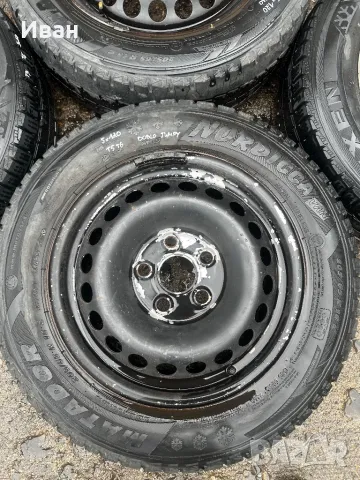 Джанти с гуми 5х120 VW T4 T5 T6 Transporter Citroen Jumpy Peugeot Expert, снимка 2 - Гуми и джанти - 50421777