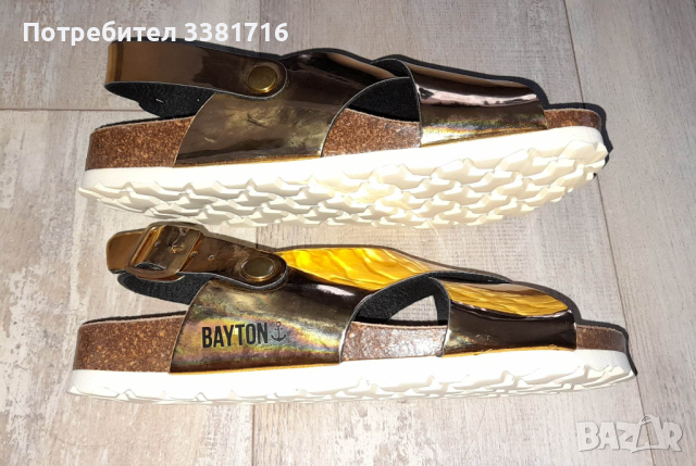 НОВИ юношески сандали BAYTON , снимка 4 - Детски сандали и чехли - 44890453