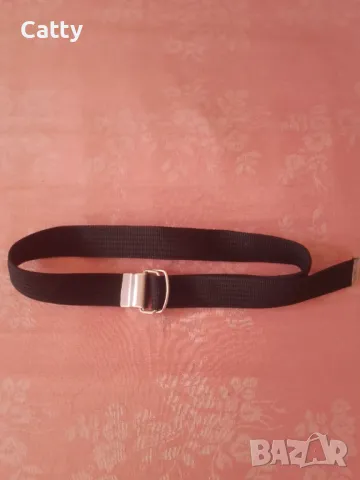 Дамски черен колан , снимка 2 - Колани - 48925038
