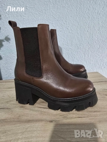 Боти естествена кожа Karolina Kurkova Originals размер 38