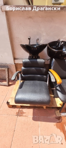 Продавам измивна колона 2 бр. за фризьорски салон, снимка 5 - Фризьорски столове - 51967578
