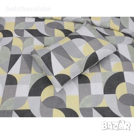 Спален комплект Kring, 4 части, 100% памук, Нов, снимка 2 - Спално бельо - 52849100