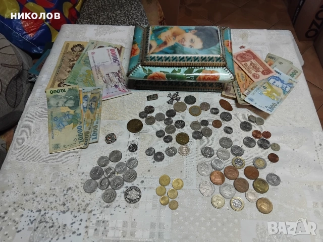 МОНЕТИ И БАНКНОТИ, снимка 2 - Нумизматика и бонистика - 53249305