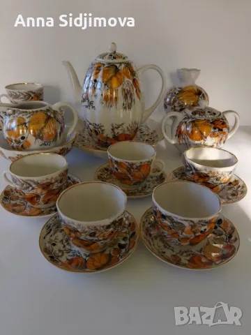 Руски порцелан ЛФЗ сервиз за кафе 