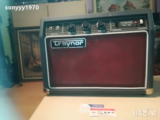 traynor ts-15 guitar amplifier-made in canada 2305211948, снимка 6 - Ресийвъри, усилватели, смесителни пултове - 32975120