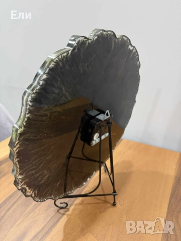 Дизайнерски, ръчно изработен часовник, изработен с внимание към детайлите, снимка 4 - Стенни часовници - 52805877