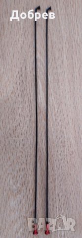 Цена за 2 бр.: Леки спици DT Swiss Competition Race 2.0/1.6/2.0 с червен алу нипел, снимка 4 - Части за велосипеди - 33190634