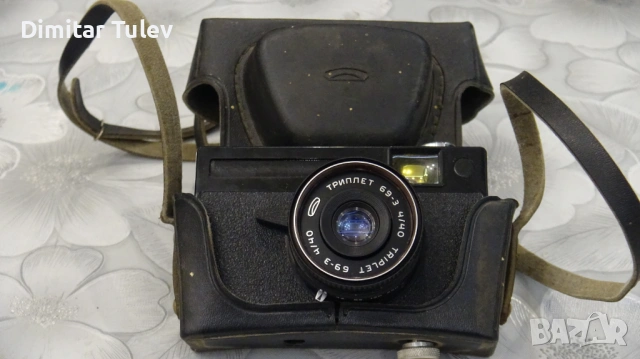 Стари фотоапарати три броя, снимка 6 - Фотоапарати - 53396618