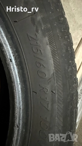 2 бр всесезонни гуми 215/60/17, снимка 7 - Гуми и джанти - 52367440