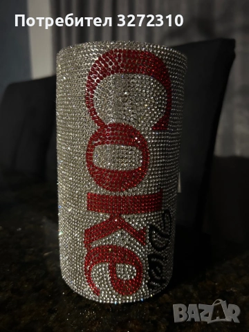 Чанта клъч Diet Coke с камъчета, снимка 7 - Чанти - 53418326