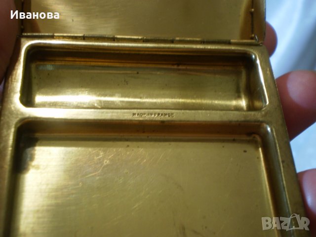 Две уникални позлатени пудриери-руска и френска , снимка 10 - Други ценни предмети - 29553623