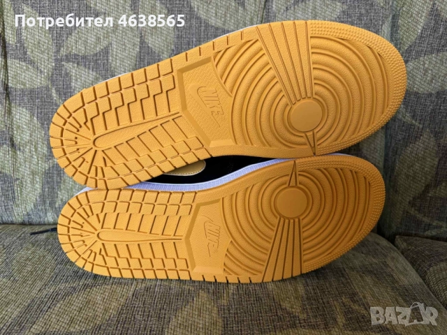 Нови мъжки обувки AIR JORDAN 1 LOW, снимка 2 - Маратонки - 52253031