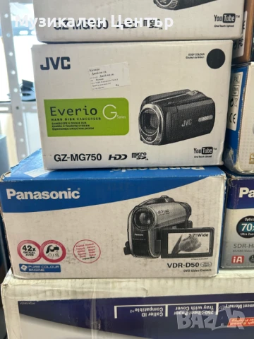 Видео Камери JVC & Panasonic & DXG, снимка 4 - Камери - 51088640