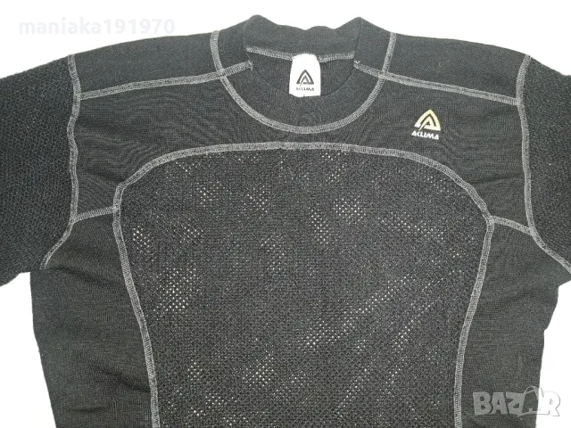 Aclima WoolNet Original t-shirt M's (L) мъжка термо блуза, снимка 4 - Тениски - 48226283