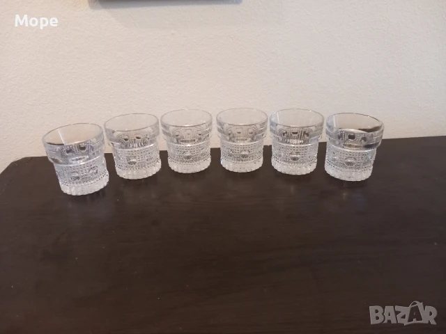 Кристални чаши за ракия 