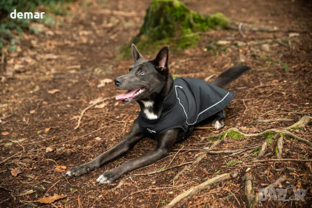 Дъждобран за кучета Mountain Paws, водоустойчив и ветроустойчив, подплатен с руно Cordura, размер М, снимка 6 - За кучета - 44866793