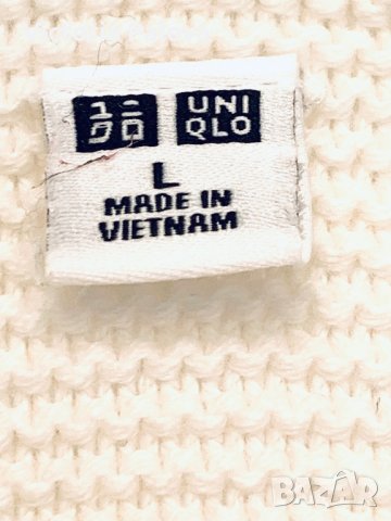 UNIQLO красива блуза кокон екрю японски бранд, снимка 3 - Блузи с дълъг ръкав и пуловери - 44126041