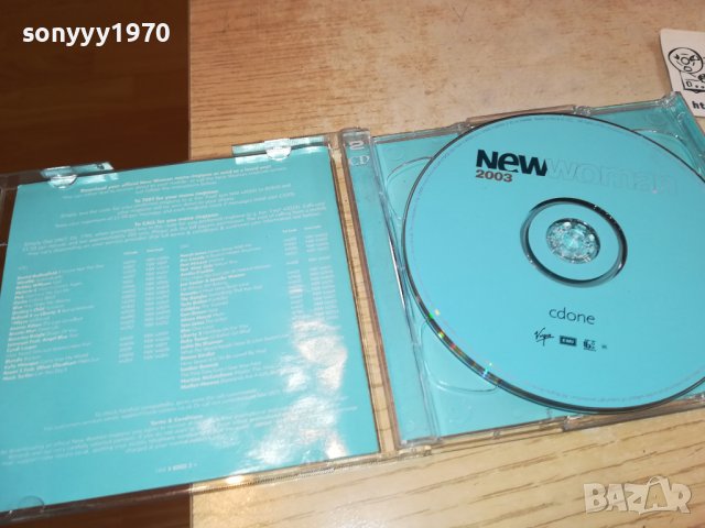 NEW WOMAN 2003 CD X2 ORIGINAL 2303231128, снимка 7 - CD дискове - 40106403