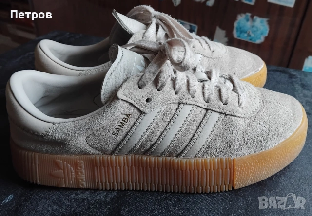 Дамски кецове Аdidas Sambarose , снимка 3 - Маратонки - 53601586