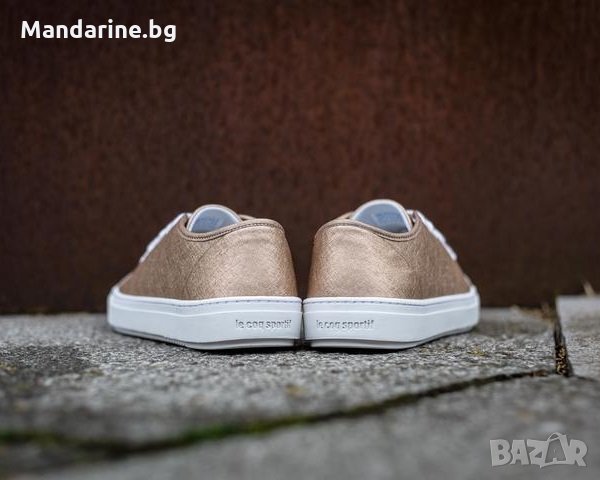 ПРОМО 🍊 LE COQ SPORTIF 🍊 Оригинални кожени обувки с ефект металик 37/38 & 39/40 номер нови с кутия, снимка 5 - Кецове - 26551507