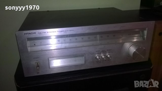 SOLD-ПОРЪЧАН-hitachi stereo tuner-japan-внос швеицария, снимка 7 - Ресийвъри, усилватели, смесителни пултове - 26273529