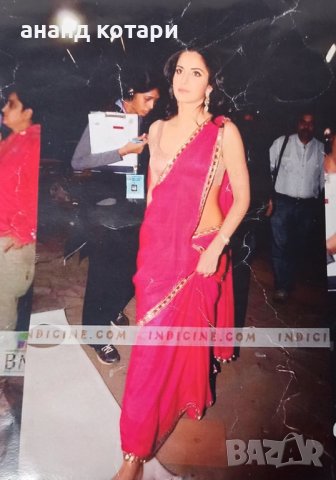 Колекция Боливуд- Сари на индийска филмова звезда (6,7,8), снимка 5 - Рокли - 14042858