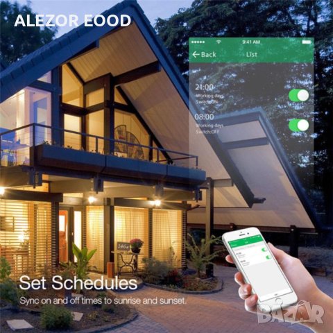 Wi-Fi smart Контакт с EU щепсел, Товаропоносимост 20А 20214253, снимка 7 - Друга електроника - 40307932