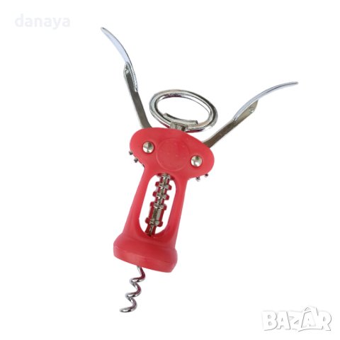 3731 Тирбушон за отваряне на бутилки вино, снимка 4 - Аксесоари за кухня - 40799268