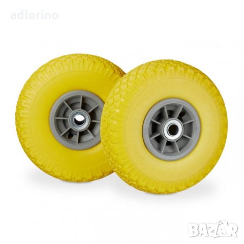 Колело за градинска количка, 3.00-4, 26 см, 2 см ос, полиуретан , до 80 кг, 1 брой, снимка 3 - Други - 34402560